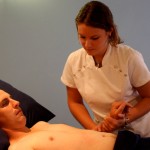 Mobilisation of the wrist and elbow
